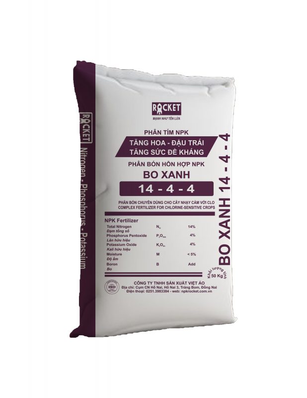 PHÂN TÍM BO XANH NPK 14-4-4